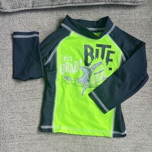 MICK MACK Rash Guard swim top Sz 18M